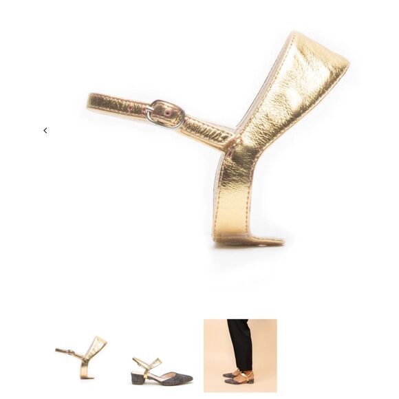 Alterre Blush Pink Loafers Interchangeable Leather Shoes Sz 8 Made in Brazil - Picture 11 of 12